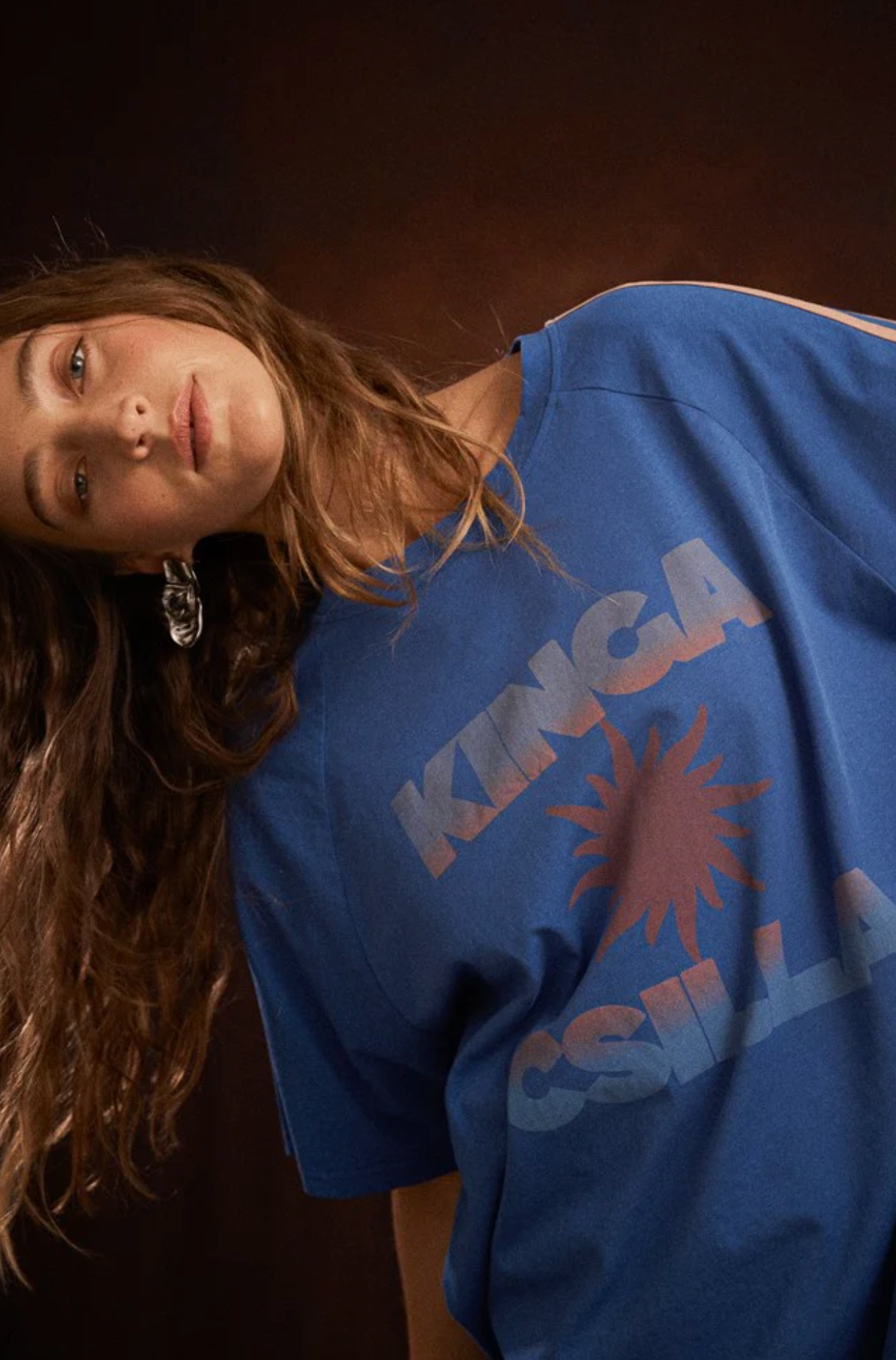 SUNSET TEE - BLUE