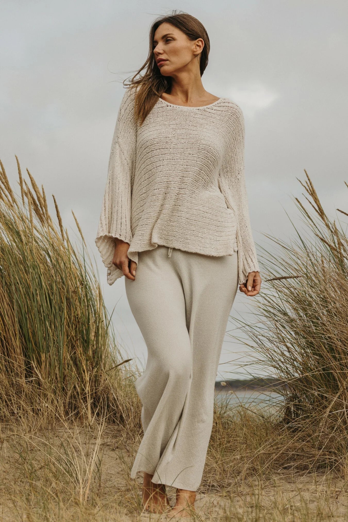 9SKF102 COAST TO COAST PULLOVER-PEARL