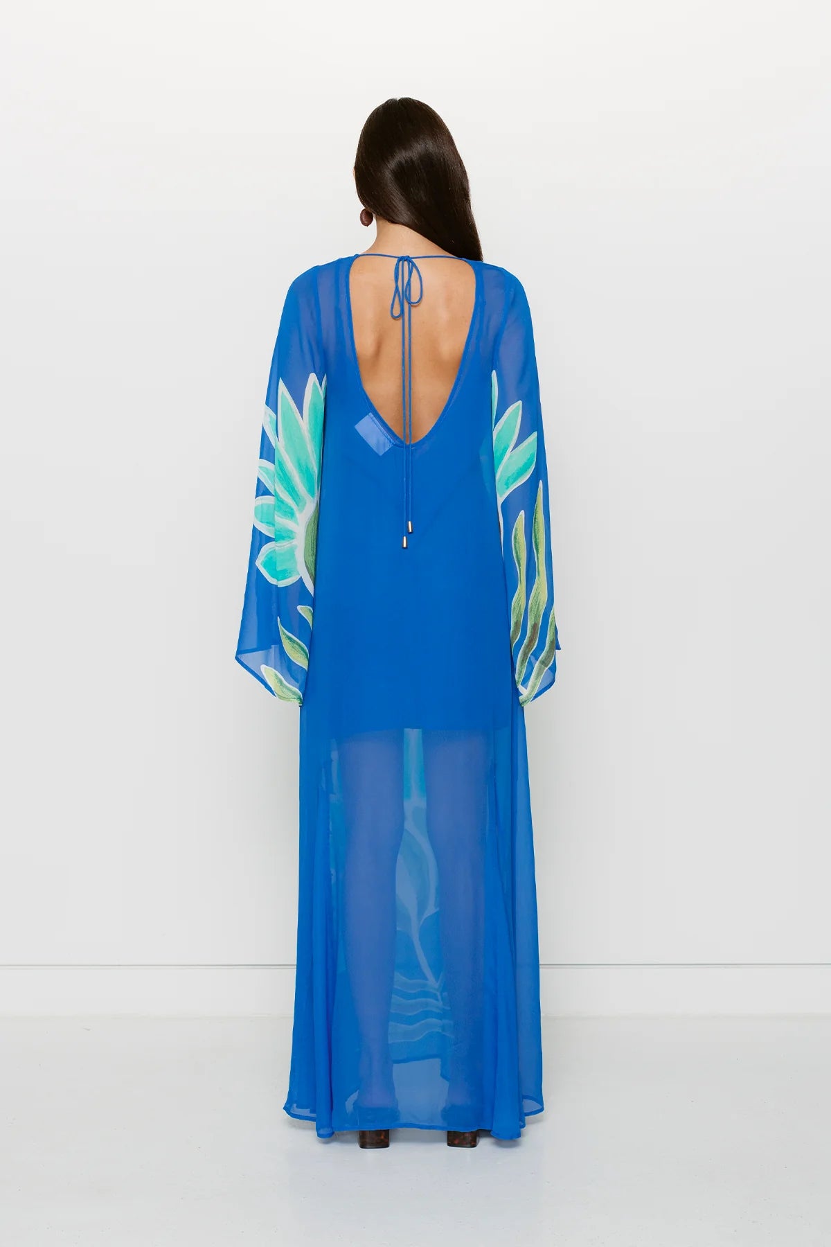 SOLSANA LONGSLEEVE DRESS-FERN