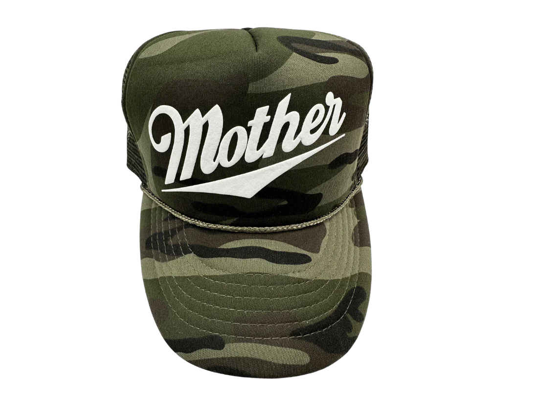 MOTHER SUMMER CAMO TRUCKER HAT