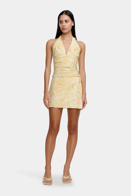 KELLY WRAP SKIRT - BANANA SPLIT