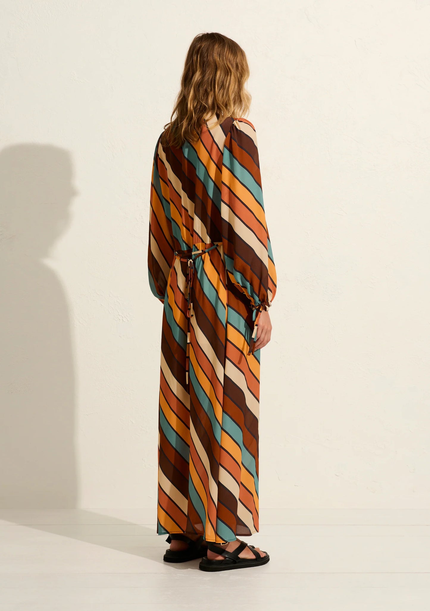 CICELY STRIPE LORETTA MAXI DRESS - N