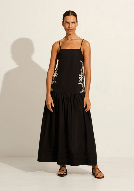 PALMA MAXI DRESS - BLACK