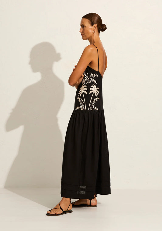 PALMA MAXI DRESS - BLACK