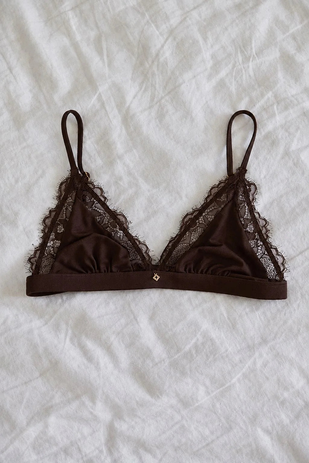 CHOCOLATE BRALETTE
