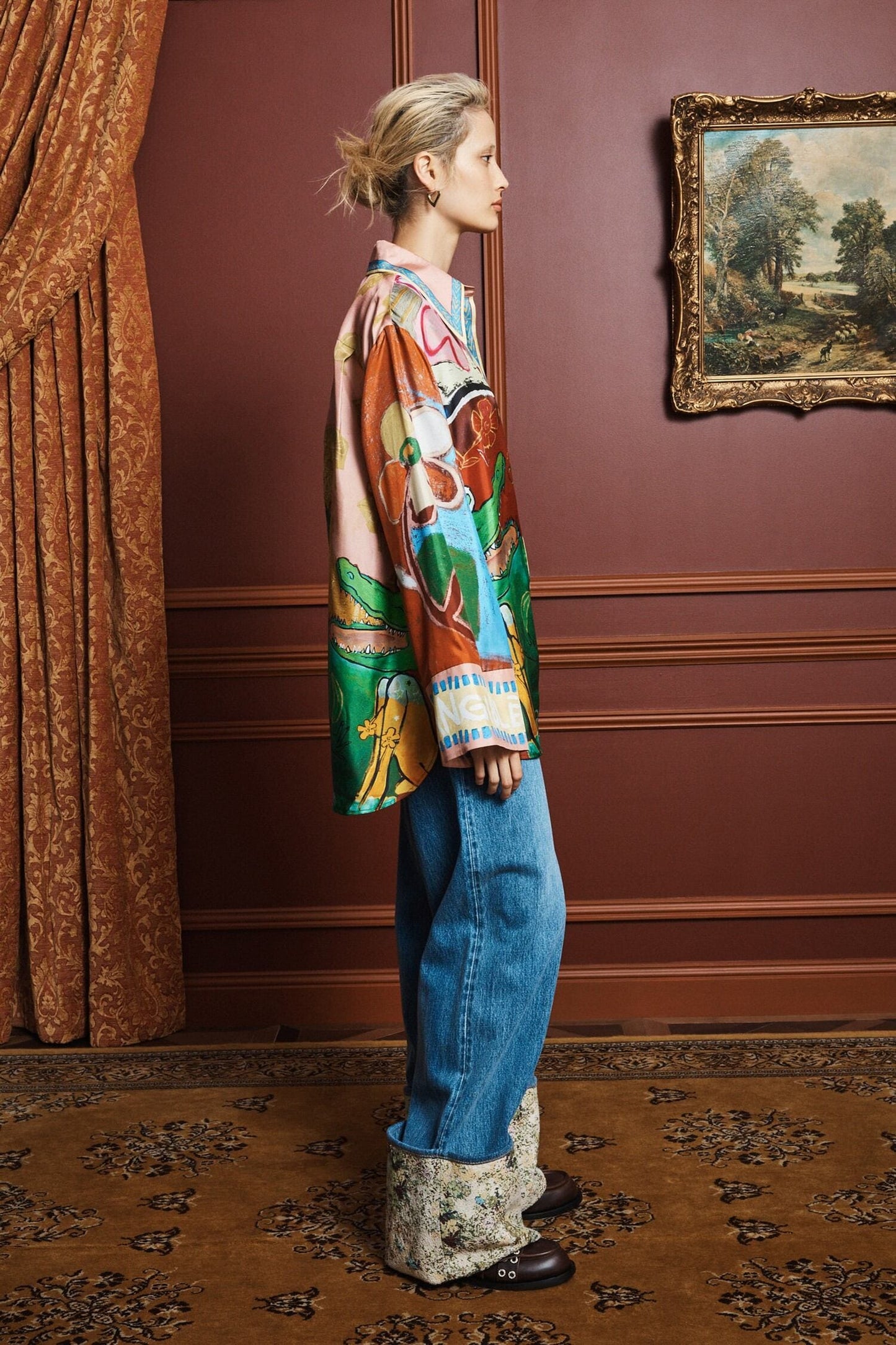 MLAK SILK SHIRT (7666T)
