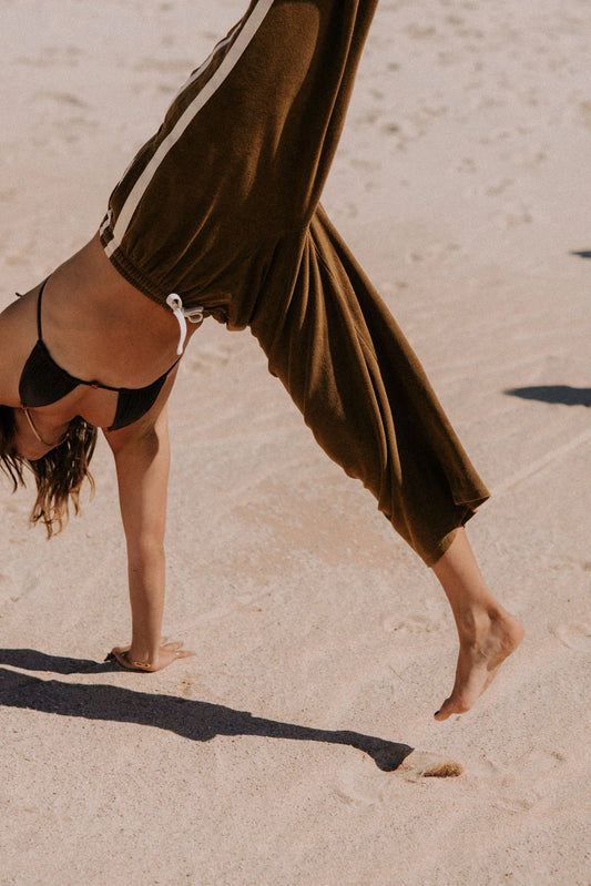 APRES SURF PANT - ARMY GREEN