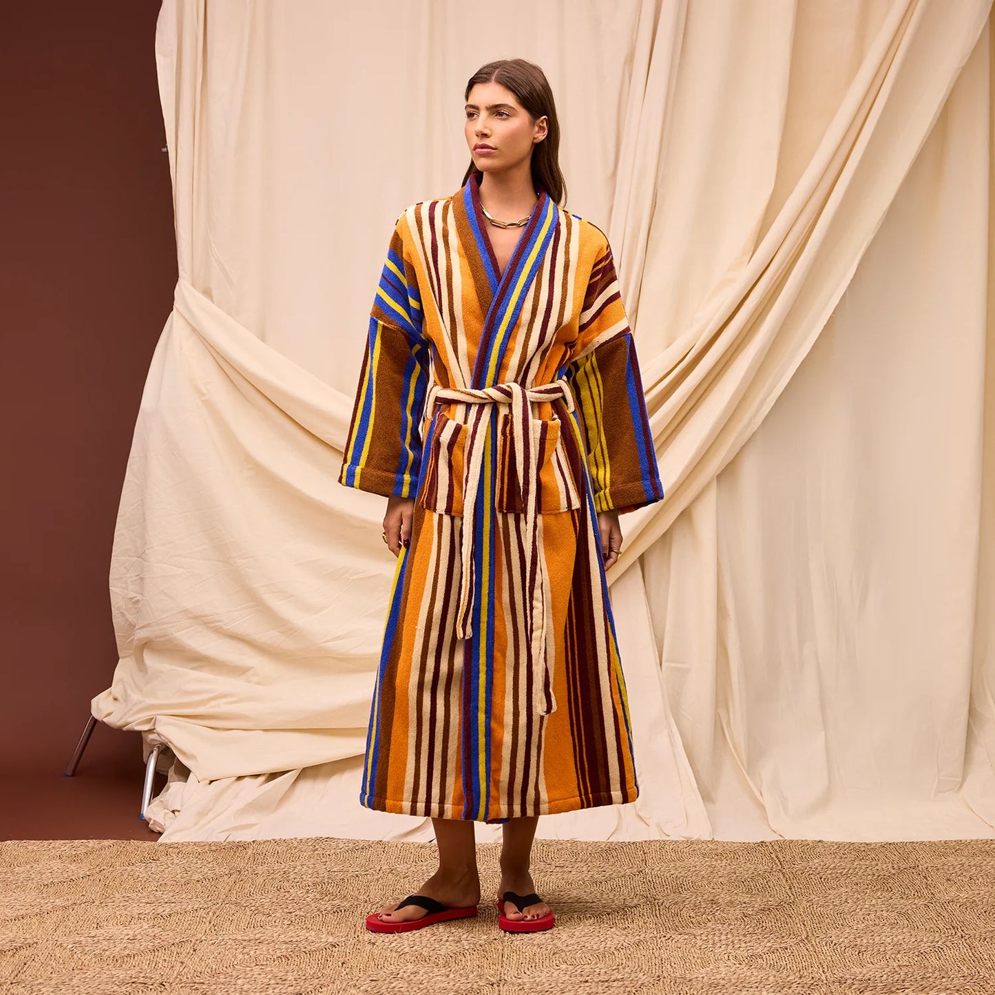 NICOLETTE TOWLING ROBE