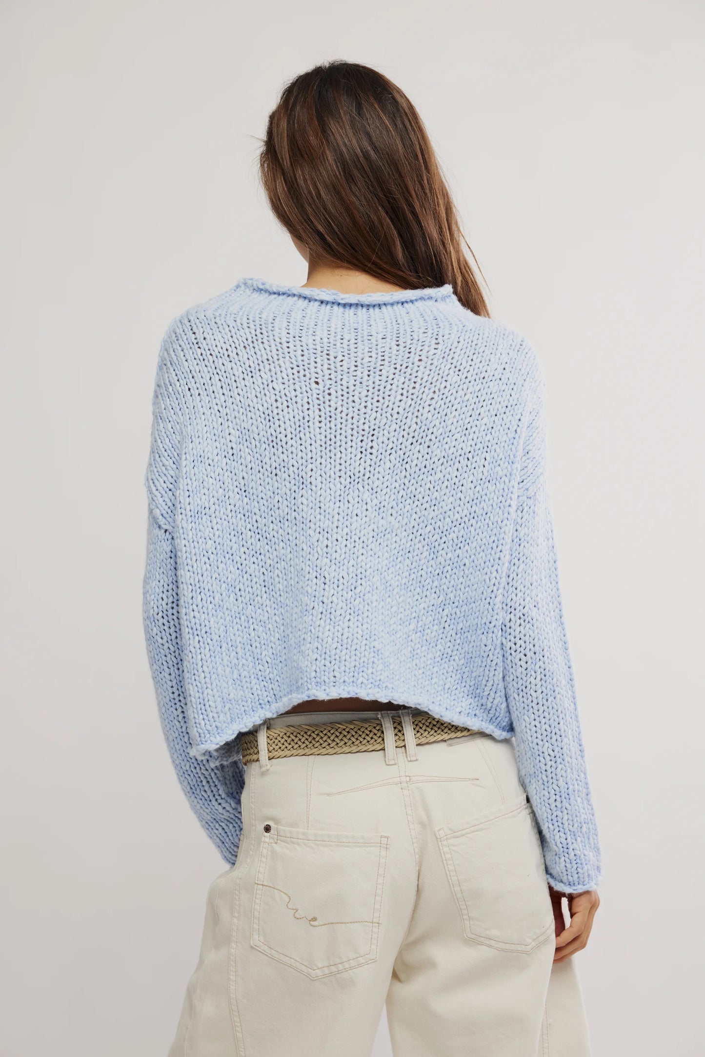 OPAL SWEATER - CASHMERE BLUE