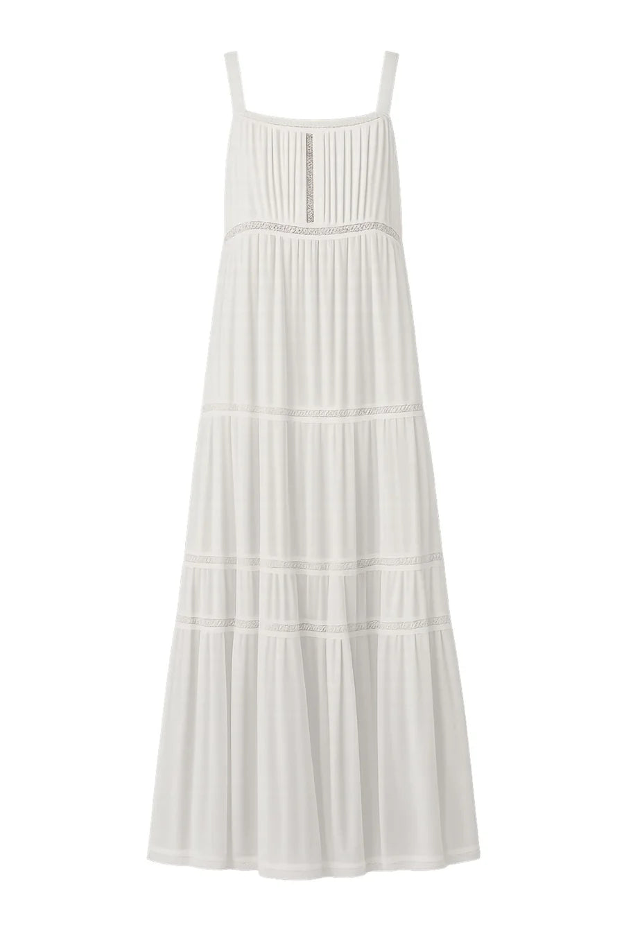 ELENA LACE DRESS -IVORY