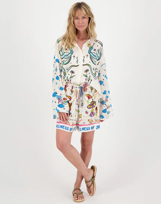 ALINA CREW NECK SHIRT - ENLIGHTENMENT