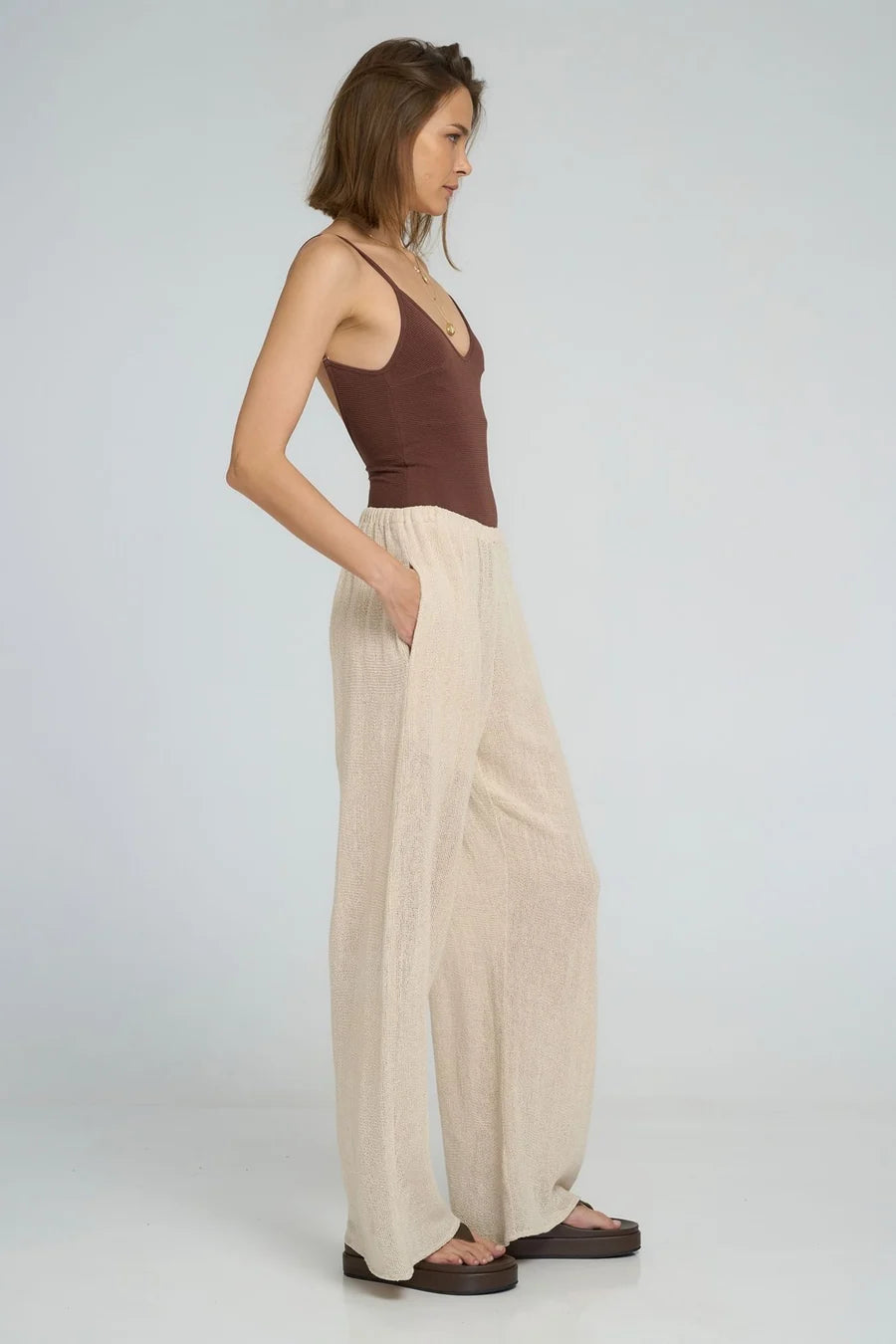 FENTON PANTS - NATURAL