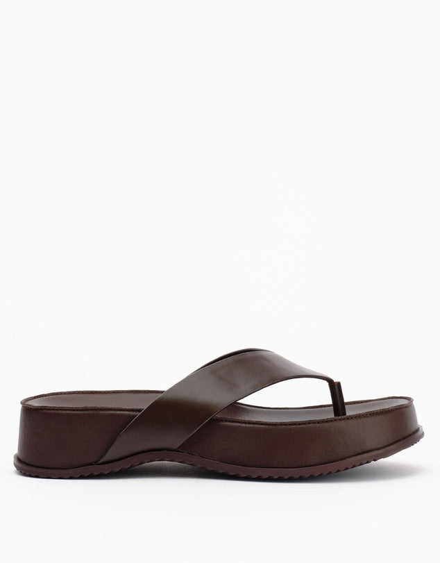 WALLACE - CHOC LEATHER