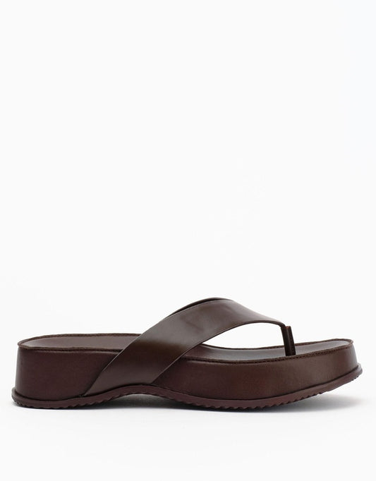 WALLACE - CHOC LEATHER