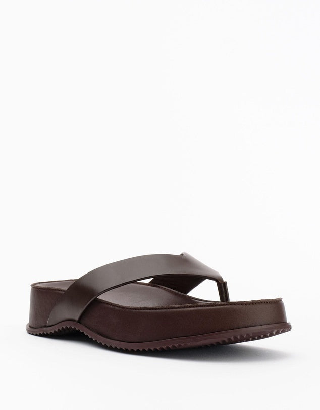 WALLACE - CHOC LEATHER
