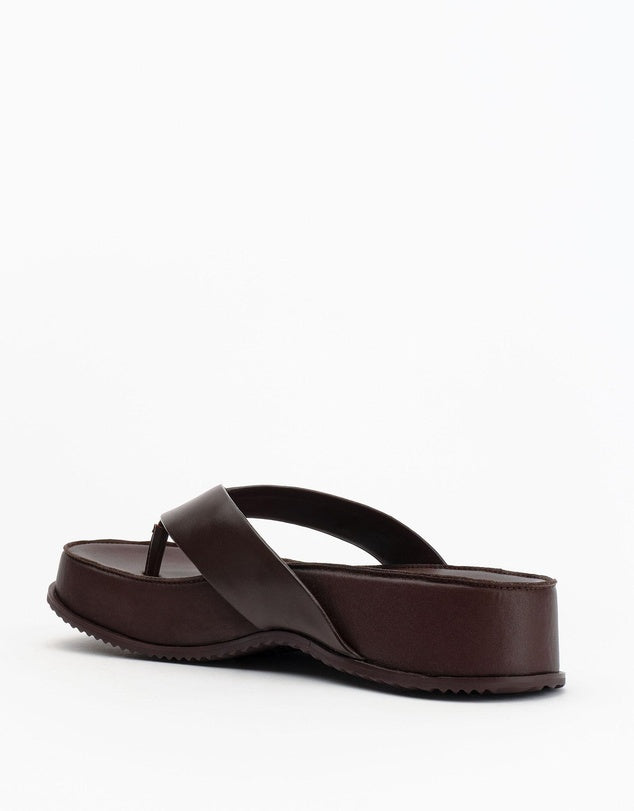 WALLACE - CHOC LEATHER