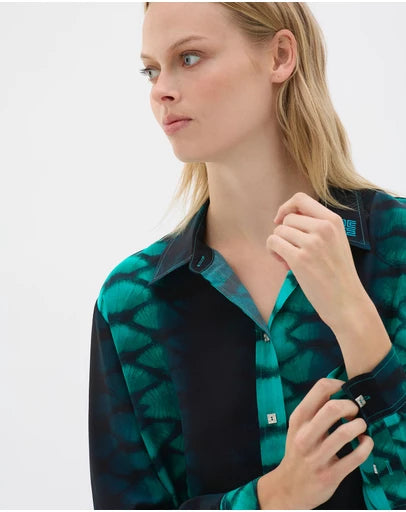 ECHELLE SEQUINED LS SHIRT