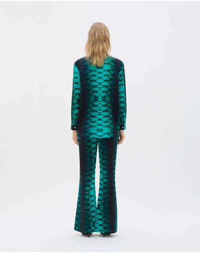 ECHELLE SEQUINED LS SHIRT