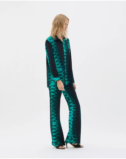 ECHELLE SEQUINED LS SHIRT