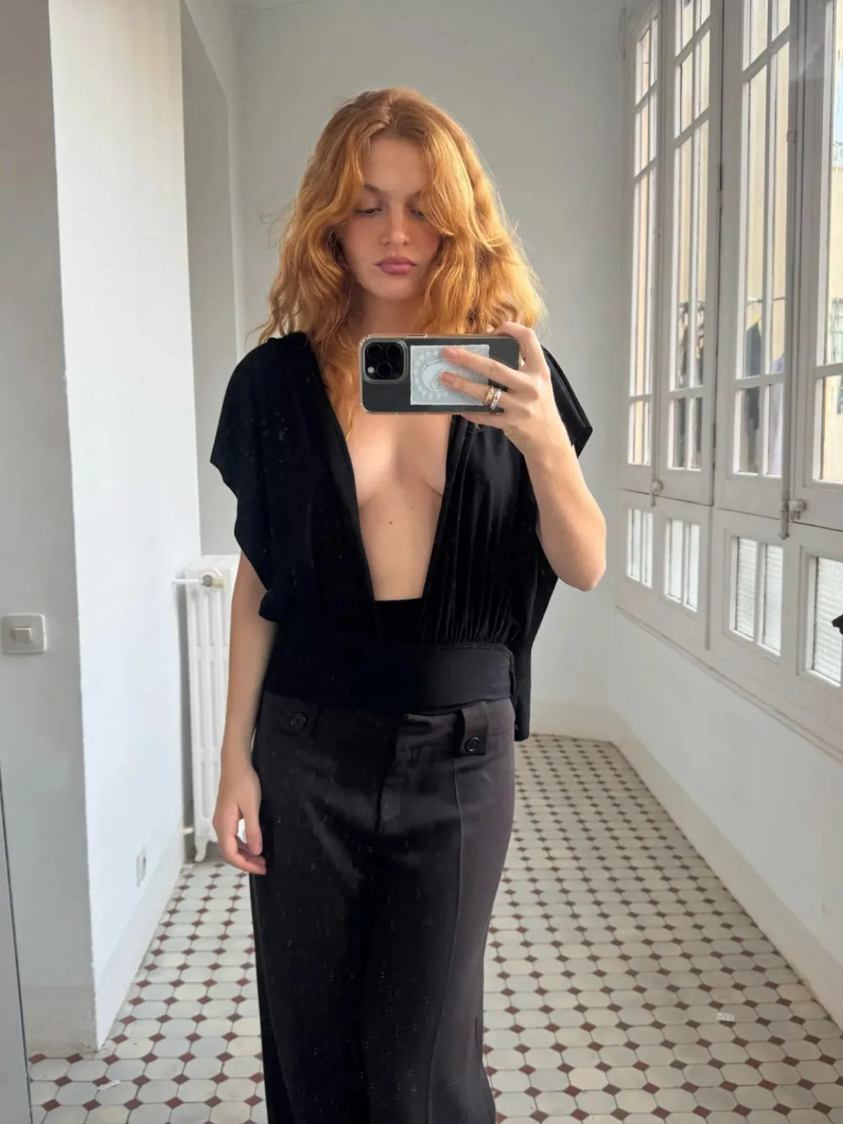 ISABELA TOP - BLACK