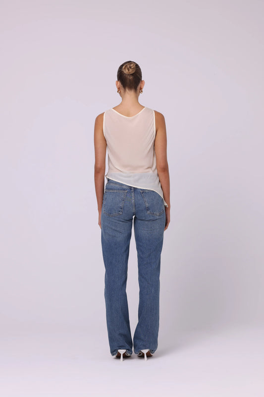 REINA REVERSIBLE TOP - NEUTRAL