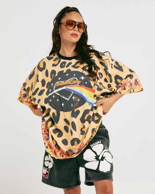 THE VERY OVERSIZED TEE 67 - LEOPARD