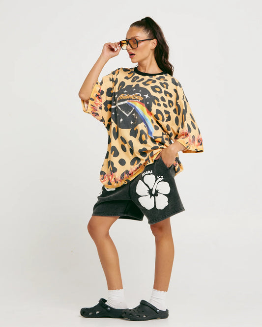 THE VERY OVERSIZED TEE 67 - LEOPARD